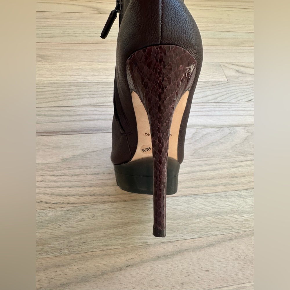 BCBGMAXAZRIA Hasten Peep Toe Booties - Picture 3 of 5
